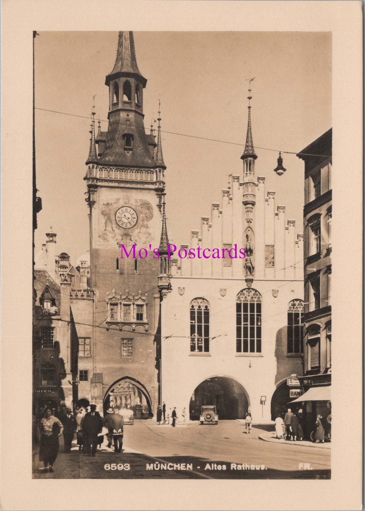 Germany Postcard - Munich, Munchen, Altes Rathaus SW16403
