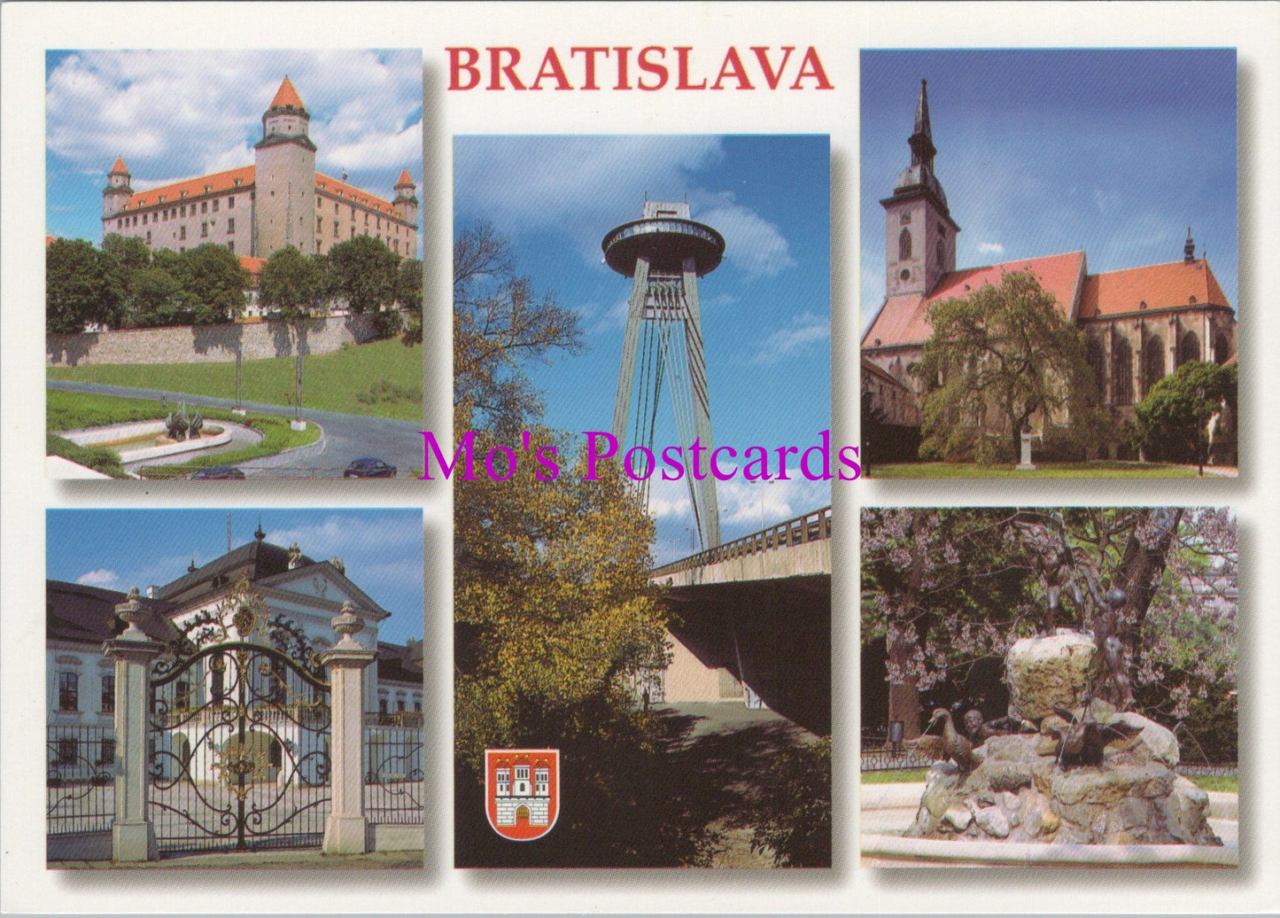 Slovakia Postcard - Views of Bratislava SW16425