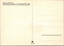 Load image into Gallery viewer, Austria Postcard - Vienna, Wien, Rathaus SW16603