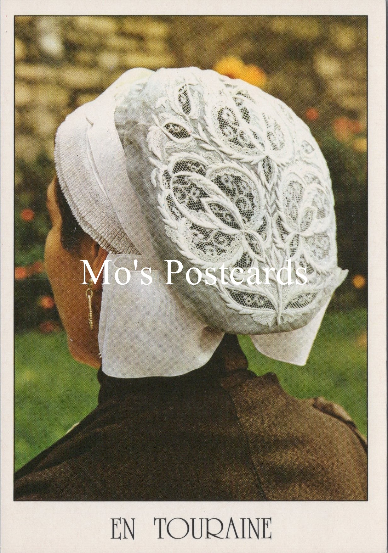 Fashion Postcard - Coiffe Tourangelle, Bonnet Brode SW16766