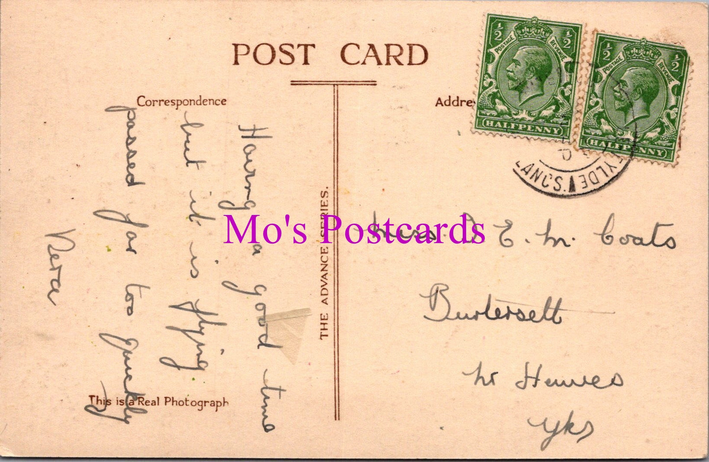 Lancashire Postcard - Blackpool Illuminations, Promenade, South Shore SW15818