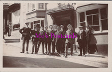 Load image into Gallery viewer, Unknown Location Postcard - Group of Suited Men Posing SW15836