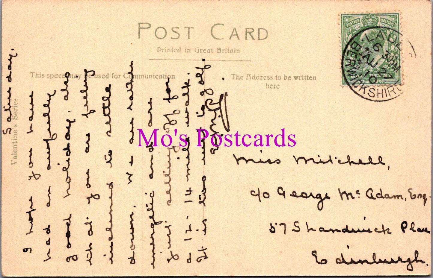 Scotland Postcard - Mermaid's Well, Lauder SW15840