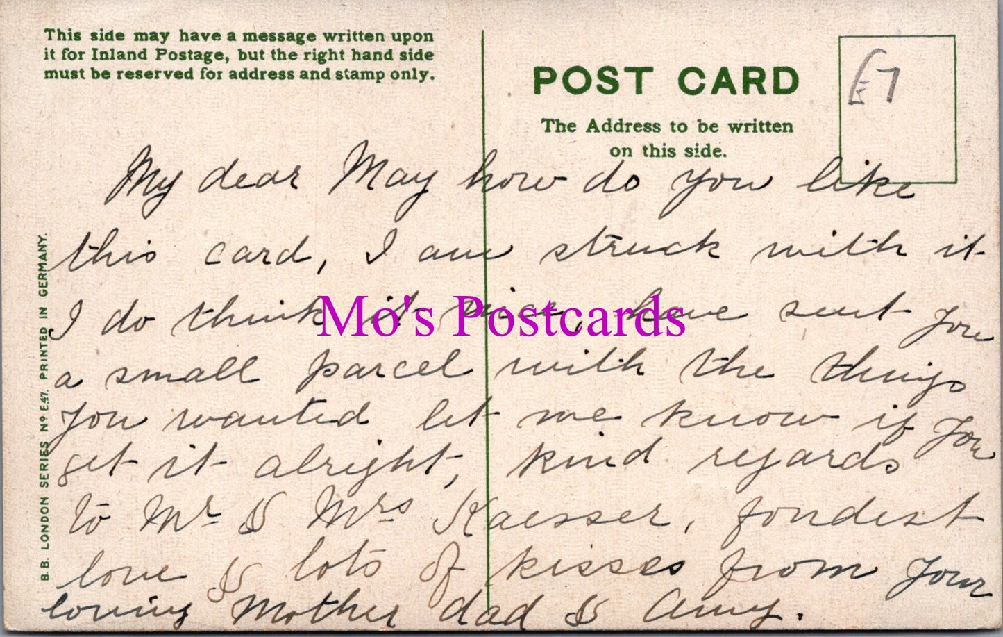 Playing Cards Postcard - When Hearts Are Trumps SW15759