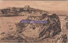 Load image into Gallery viewer, Cornwall Postcard - Newquay Island and Suspension Bridge SW13874