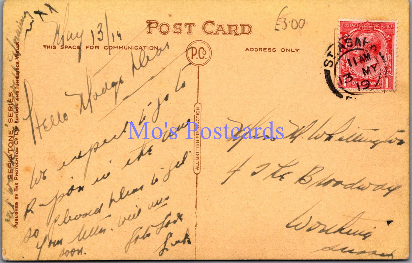 Wales Postcard - St Asaph Bridge SW14327