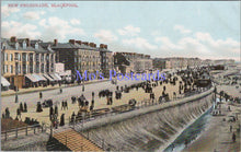 Load image into Gallery viewer, Lancashire Postcard - Blackpool New Promenade SW14343