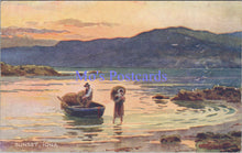 Load image into Gallery viewer, Scotland Postcard - Sunset, Iona, Inner Hebrides SW14354