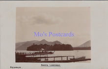 Load image into Gallery viewer, Cumbria Postcard - Keswick Boats Landings SW14362