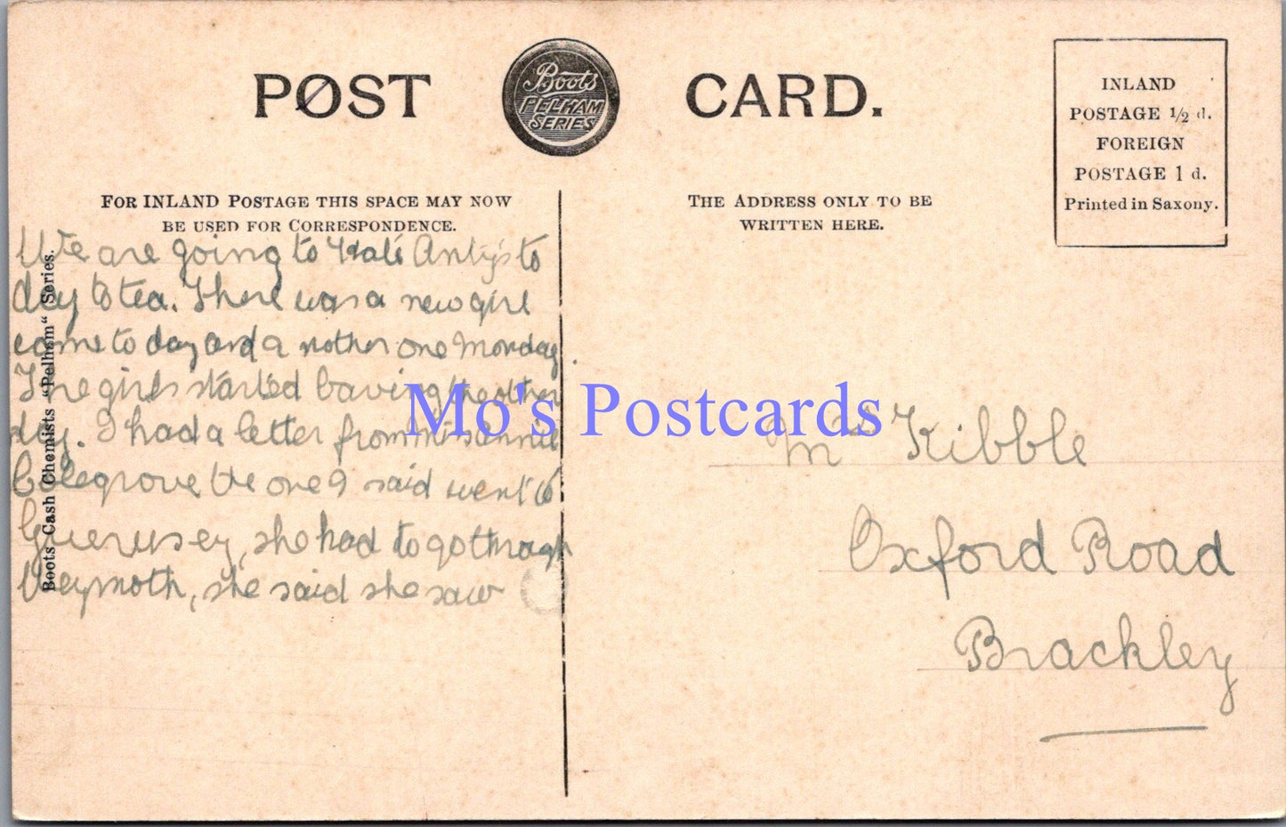 Dorset Postcard - The Sands, Weymouth SW14376