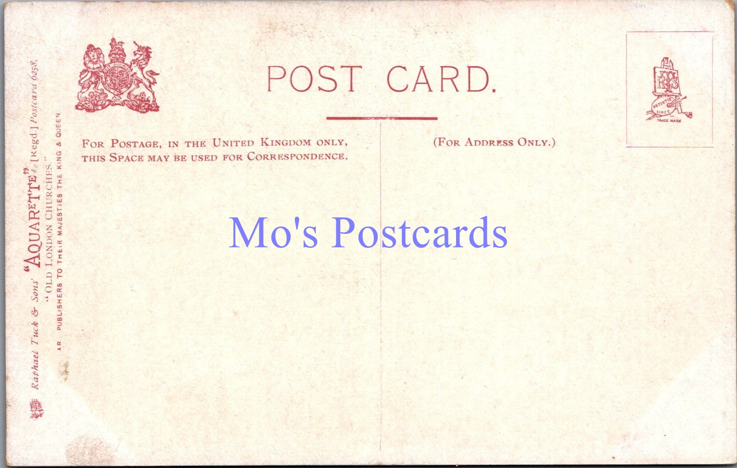 London Postcard - All Hallows Barking, Near The Tower SW14379