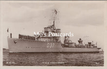 Load image into Gallery viewer, Naval Shipping Postcard - H.M.S. Vortigern, V Class Destroyer SW16733