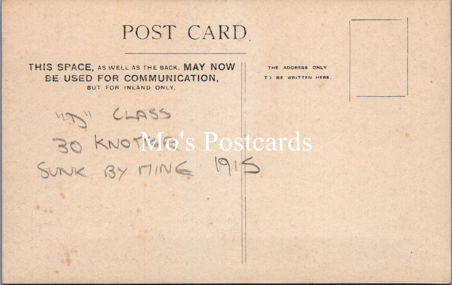 Vintage postcard
