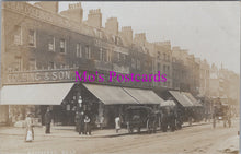 Load image into Gallery viewer, London Postcard - Hampstead Road, Coleing & Son The Cash Drapers SW14654