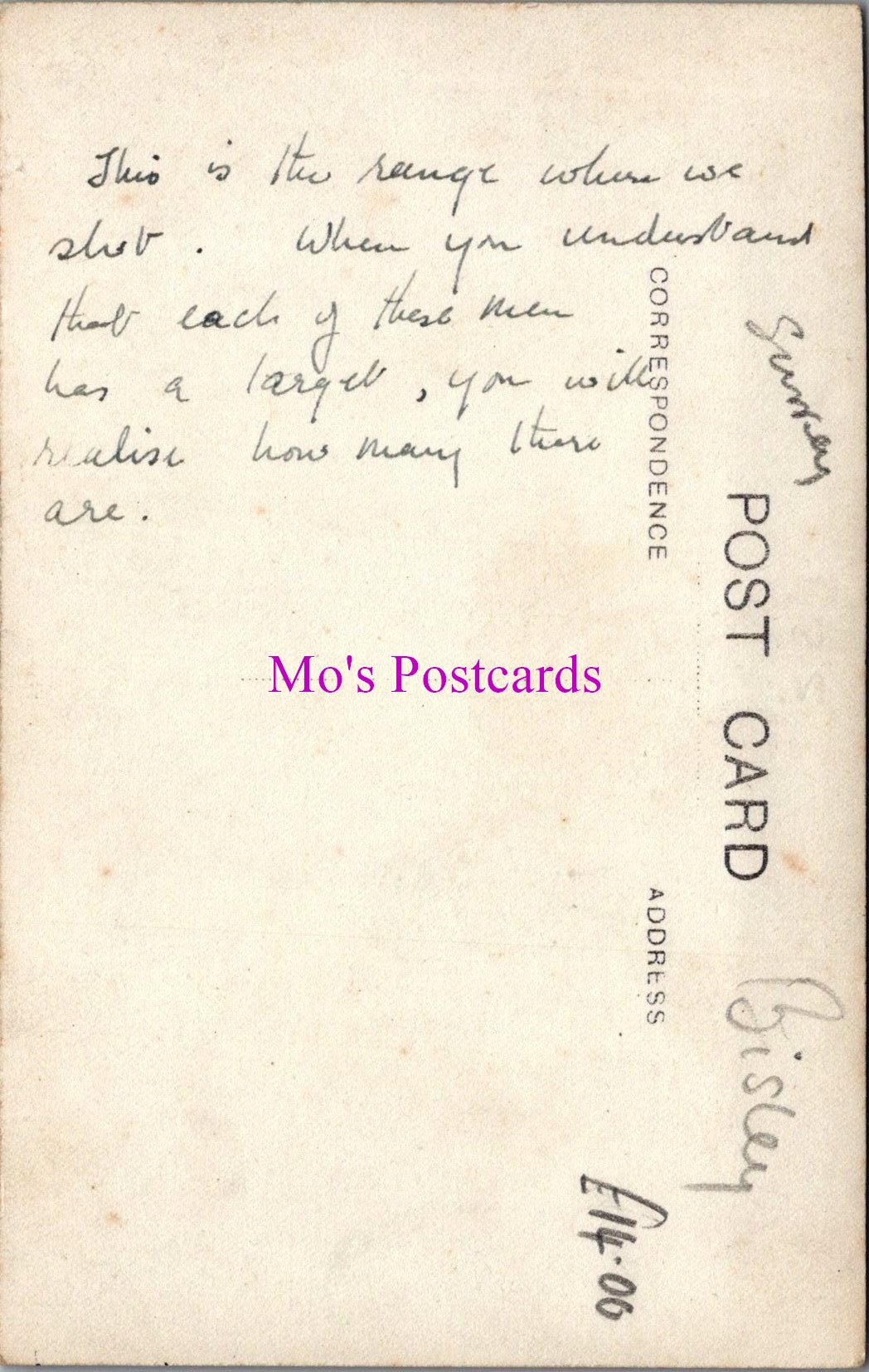Military Postcard - Bisley Ranges, Firing For The Kings 1st Stage SW14586