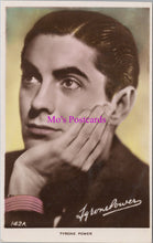 Load image into Gallery viewer, Film Star Postcard - American Actor Tyrone Power SW14587