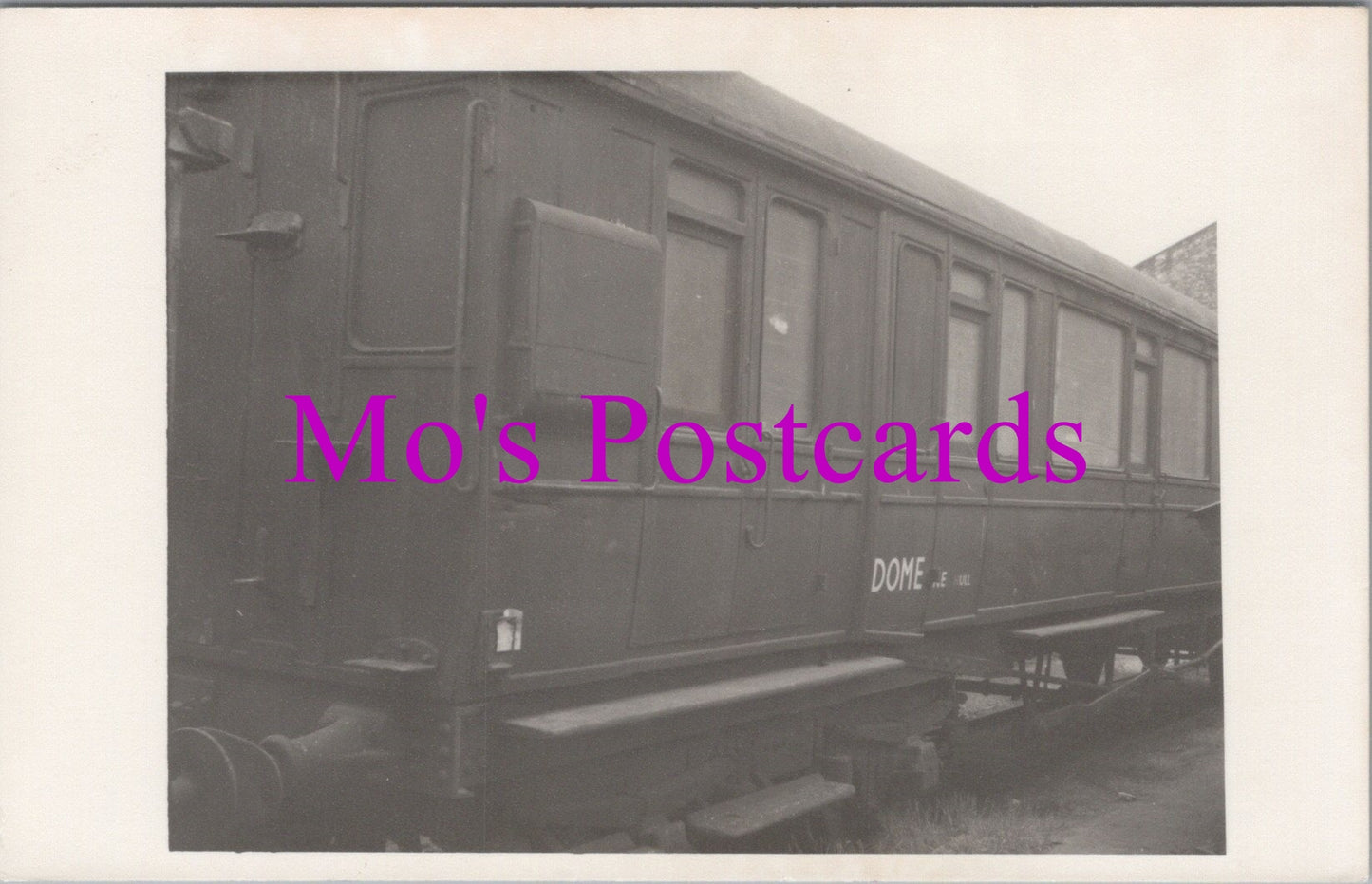 Railway Transport Photograph - Train Carriage Signed Hull SW14565