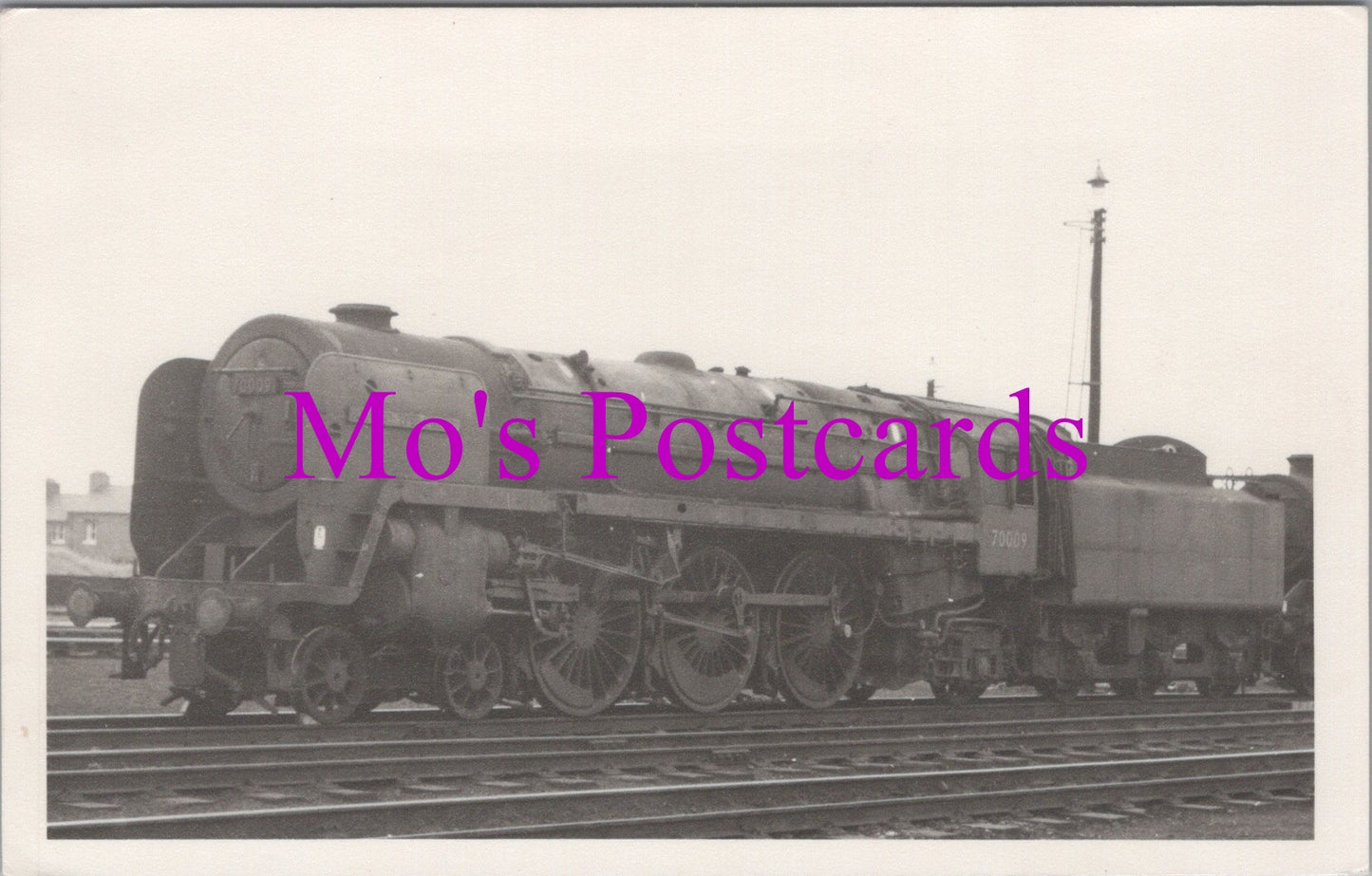 Railway Transport Photograph - Locomotive, Train No 7009 - SW14569