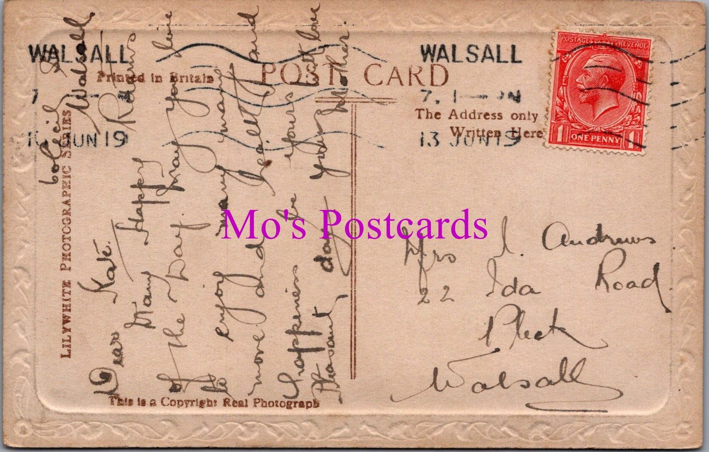 Greetings Postcard - All Joy Be Yours This Birthday SW15985