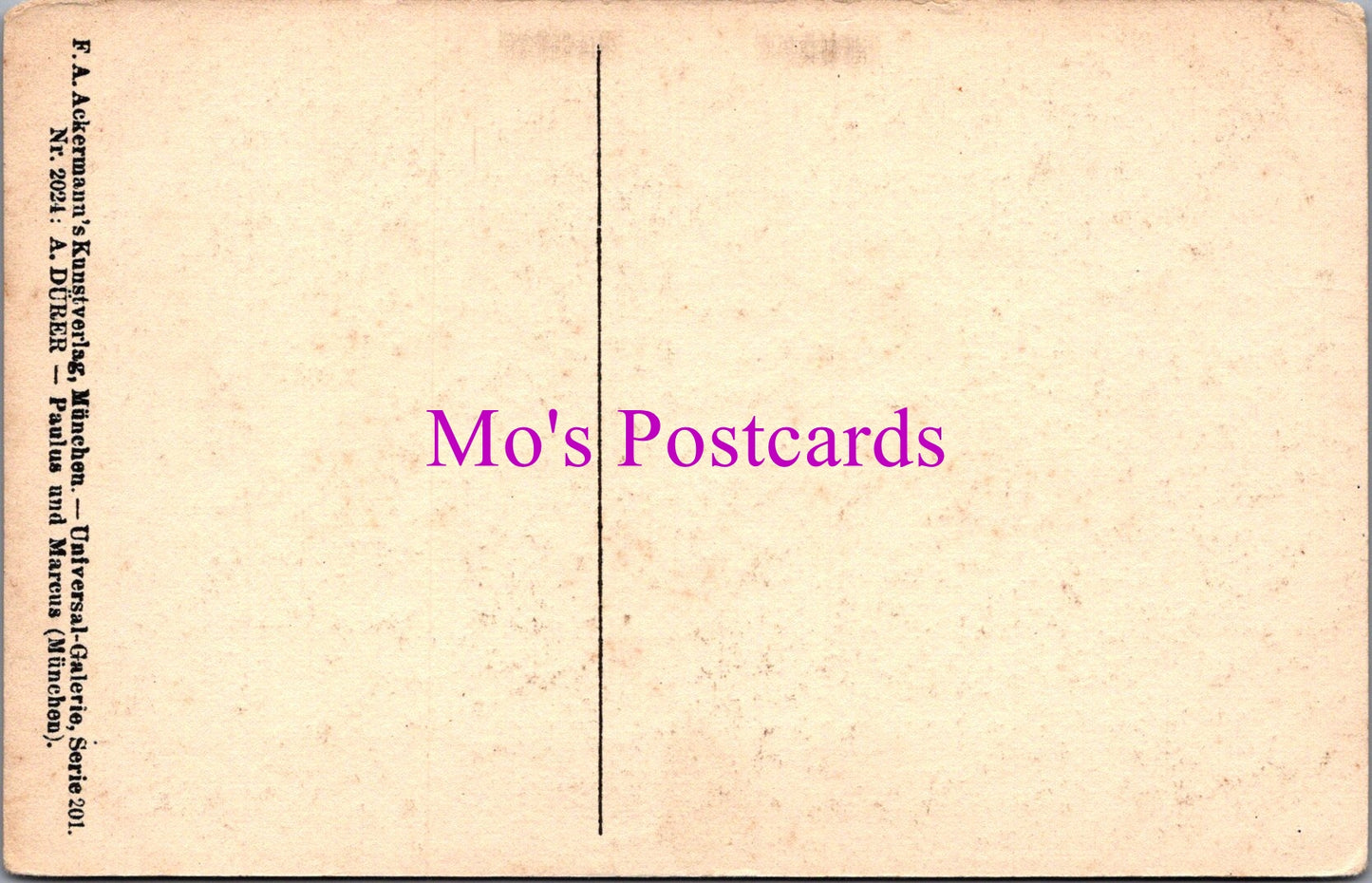 Art Postcard - Paulus Und Marcus, A.Durer SW15992