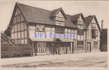 Load image into Gallery viewer, Warwickshire Postcard - Stratford-On-Avon, Shakespeare's House DC1694
