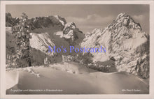 Load image into Gallery viewer, Germany Postcard - Zugspitze Und Waxenstein v Kreuzeck Aus DC1720