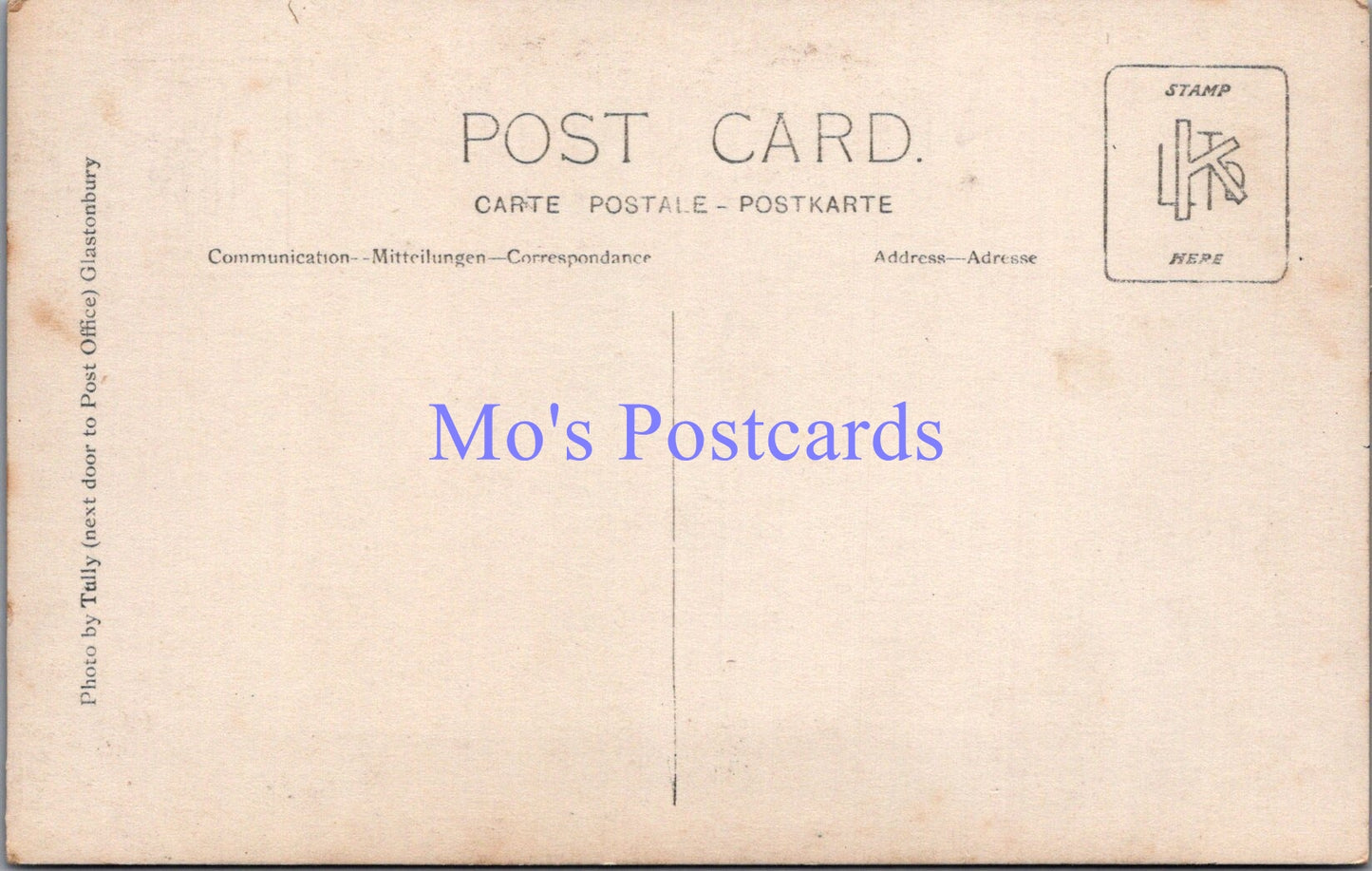 Somerset Postcard - Glastonbury Abbey SW13823