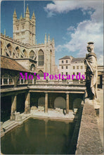 Load image into Gallery viewer, Somerset Postcard - Bath Abbey and The Great Roman Bath SW14972
