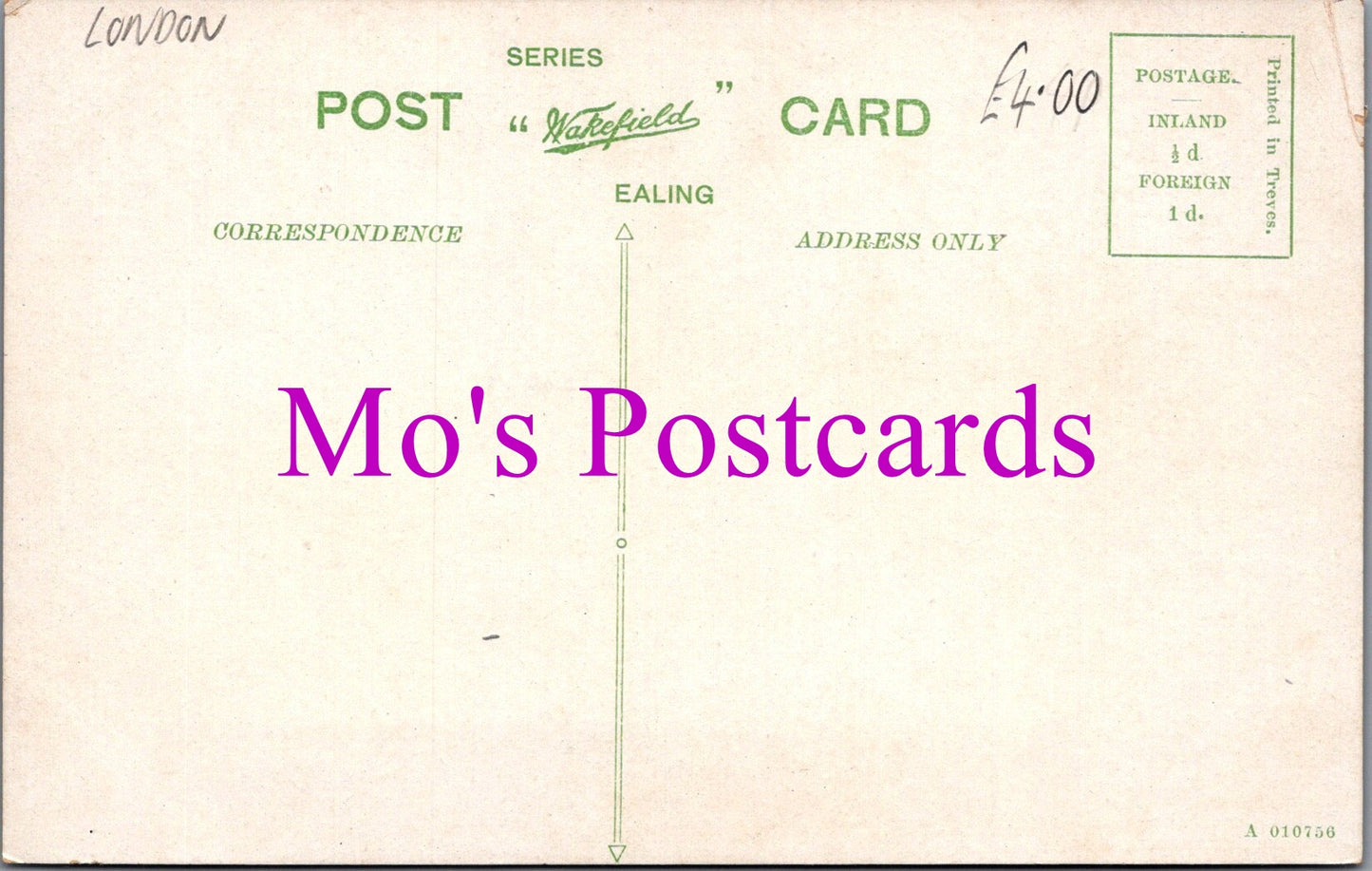 London Postcard - Haven Green, Ealing SW15303