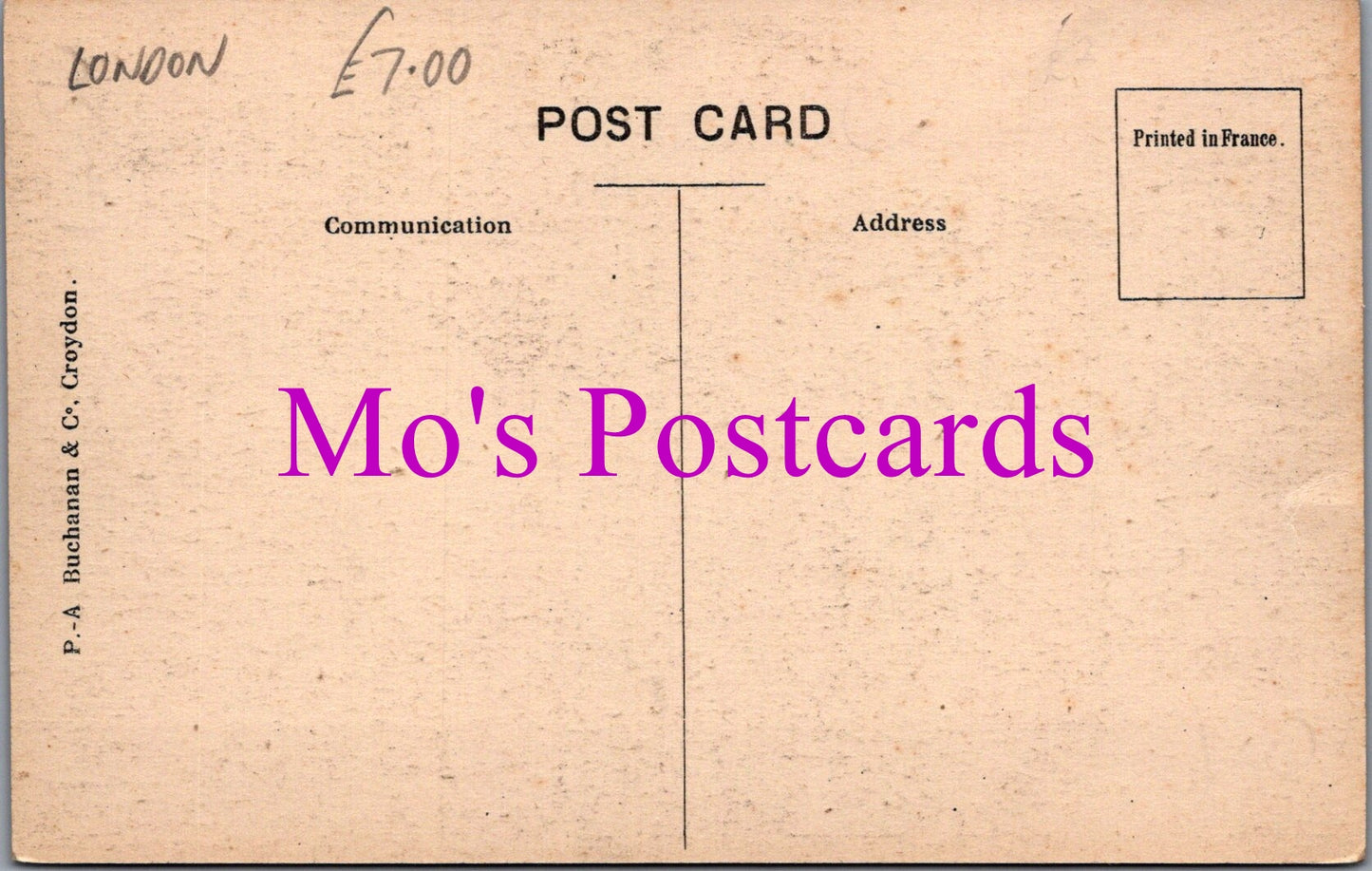 London Postcard - Challoner School, 72 Queen's Gate SW15309