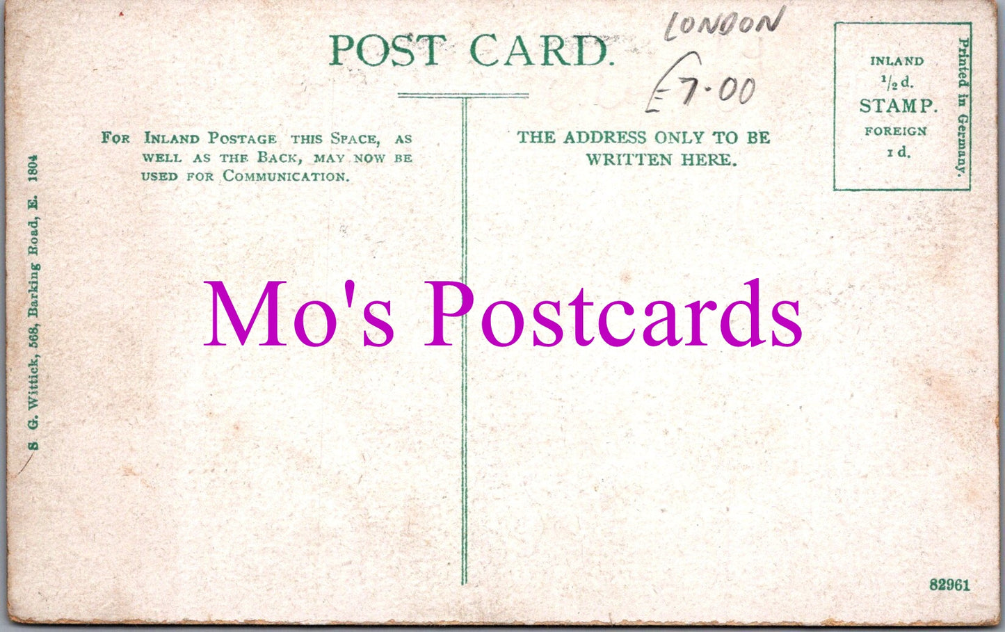 London Postcard - Barking Road From Green Street, East Ham SW15310
