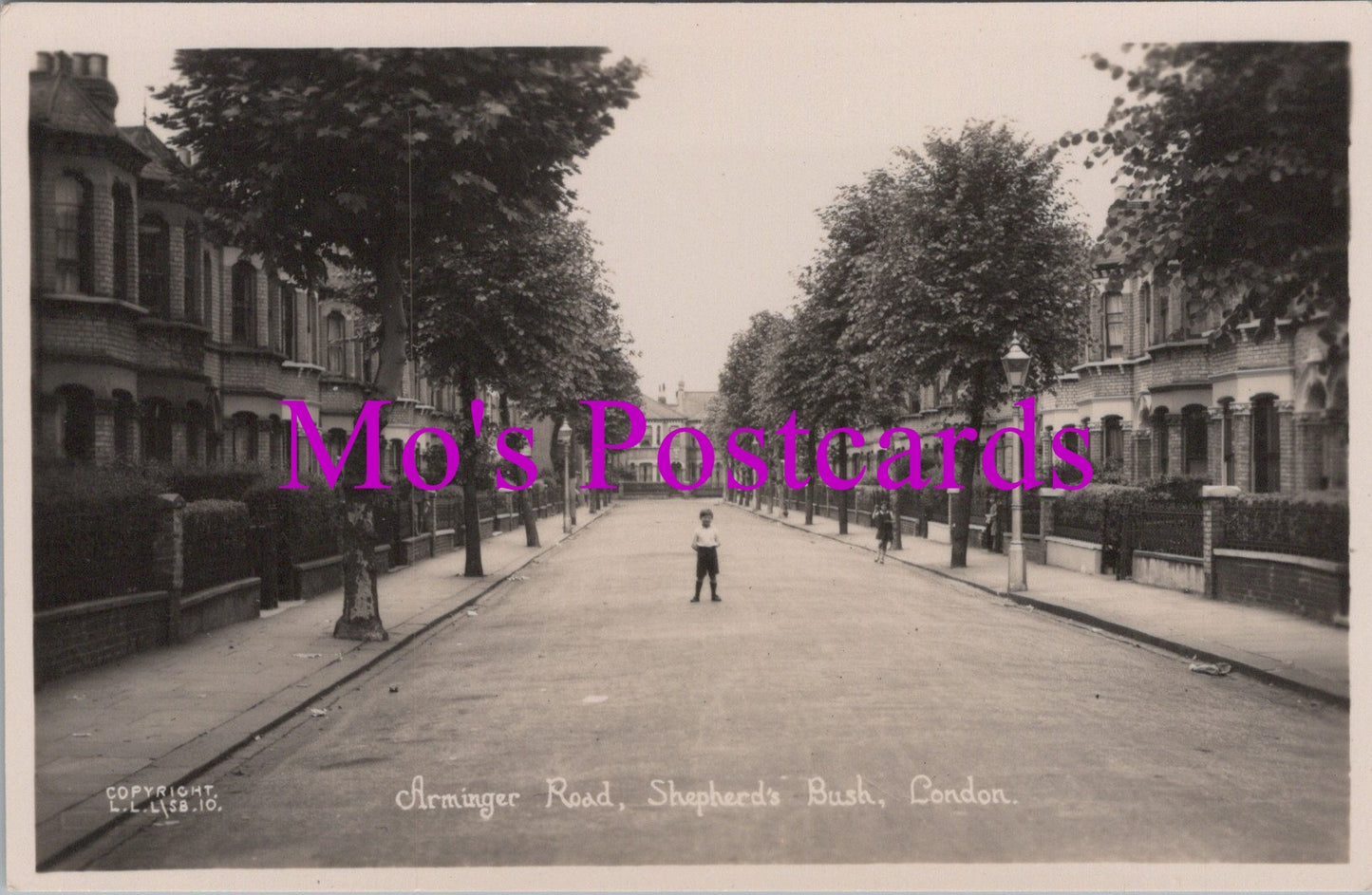 London Postcard - Arminger Road, Shepherd's Bush SW15314