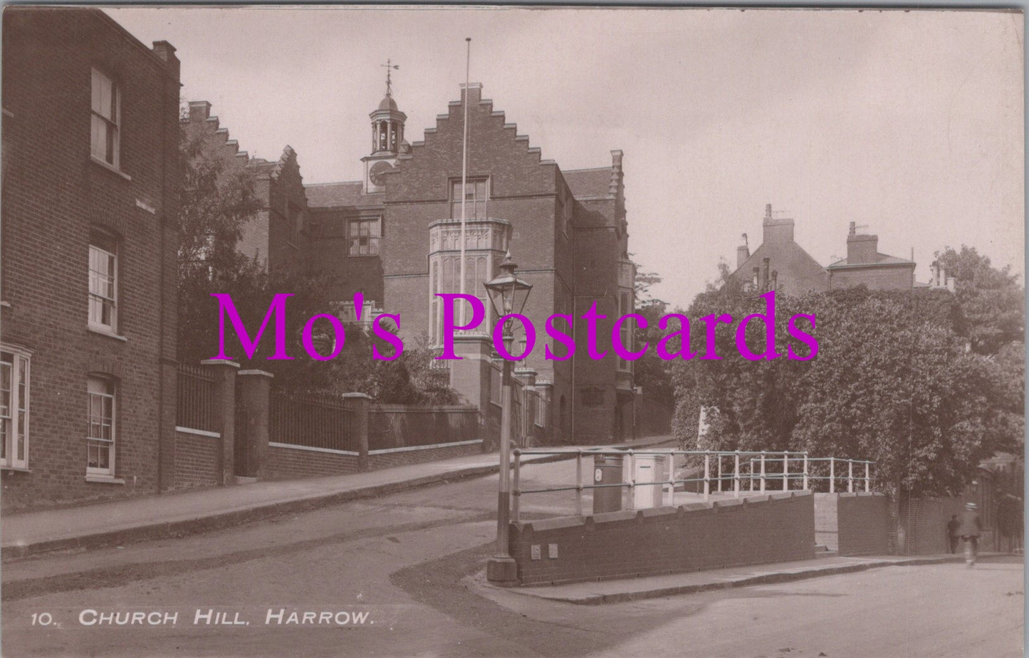 Middlesex Postcard - Harrow, Church Hill SW15328