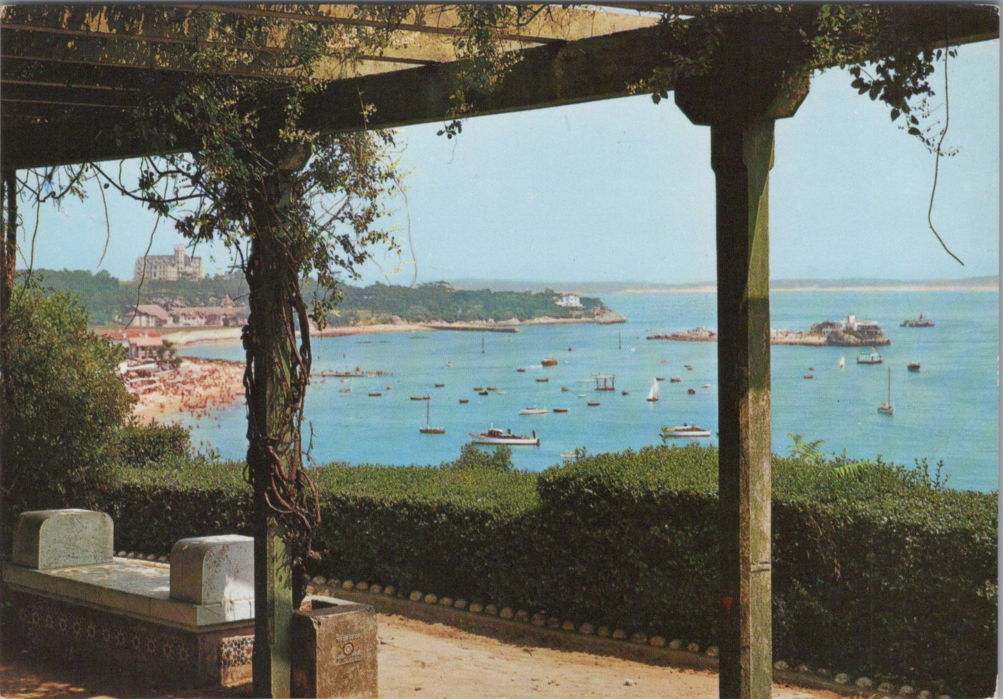 Spain Postcard - Santander, Magdalen Beach and Palace SW159512