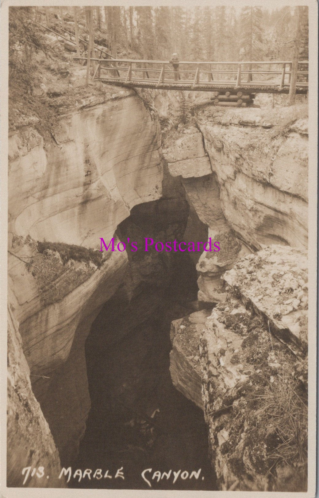 Canada Postcard - Marble Canyon, British Columbia SW14165