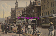 Load image into Gallery viewer, South Africa Postcard - Flowers Sellers, Adderley Street, Cape Town SW14172