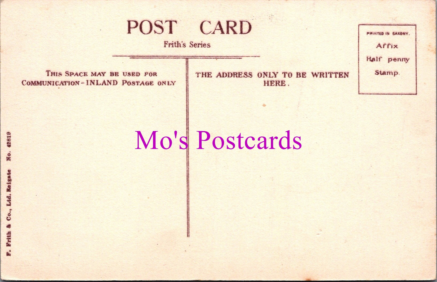 Sussex Postcard - Midhurst "Cowdray" House SW14178