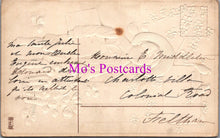 Load image into Gallery viewer, Embossed Greetings Postcard - Sincere Wishes, Voeux Sinceres SW14276