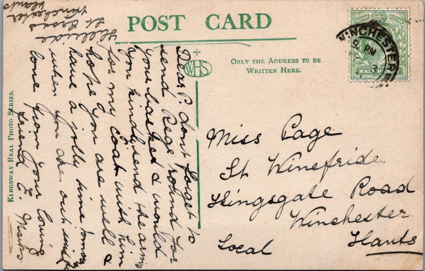 Hampshire Postcard - Town Hall, Basingstoke XT319