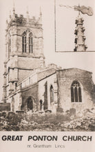 Load image into Gallery viewer, Lincolnshire Postcard - Great Ponton Church, Near Grantham SW20682