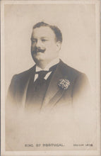 Load image into Gallery viewer, Royalty Postcard - Carlos I of Portugal, King of Portugal XT378