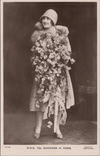 Load image into Gallery viewer, Royalty Postcard - H.R.H. The Duchess of York, Lady Elizabeth Bowes-Lyon XT379