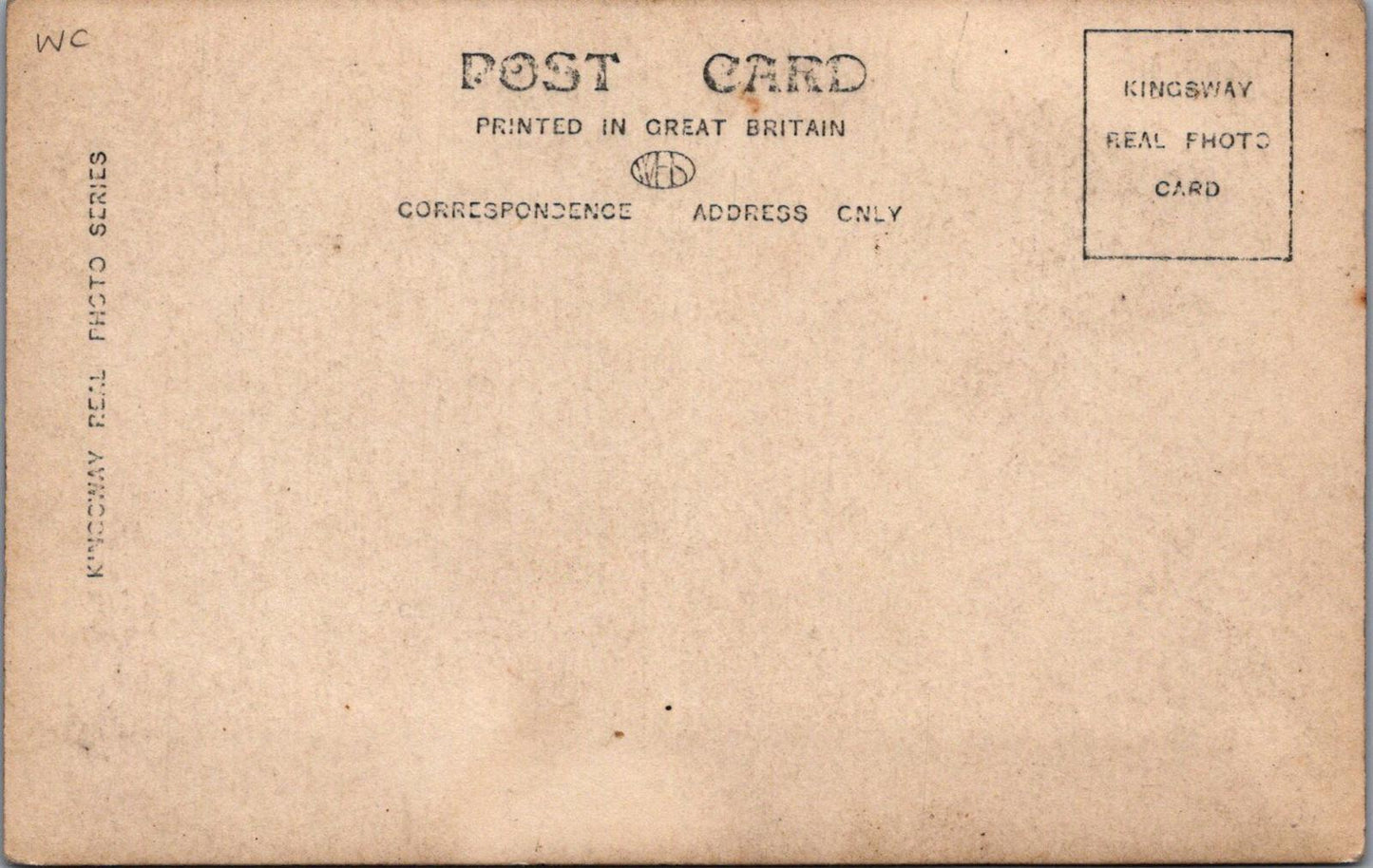 London Postcard - Warwickshire House Back Entrance, Camden XT397