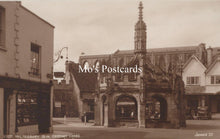 Load image into Gallery viewer, Wiltshire Postcard - Malmesbury 15th Century Cross SW19150