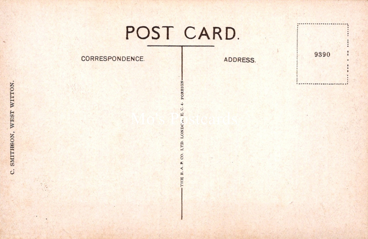 Yorkshire Postcard - West Witton, Wensleydale SW19161