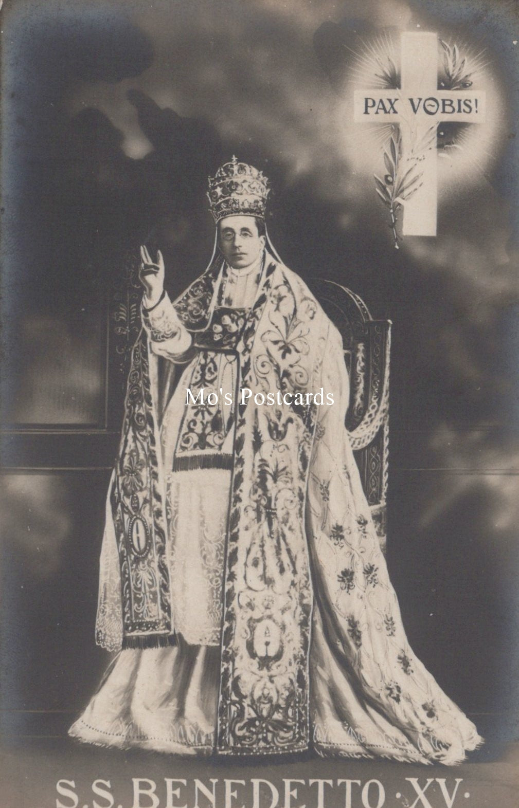 Religion Postcard - Pope Benedict XV - SW19205