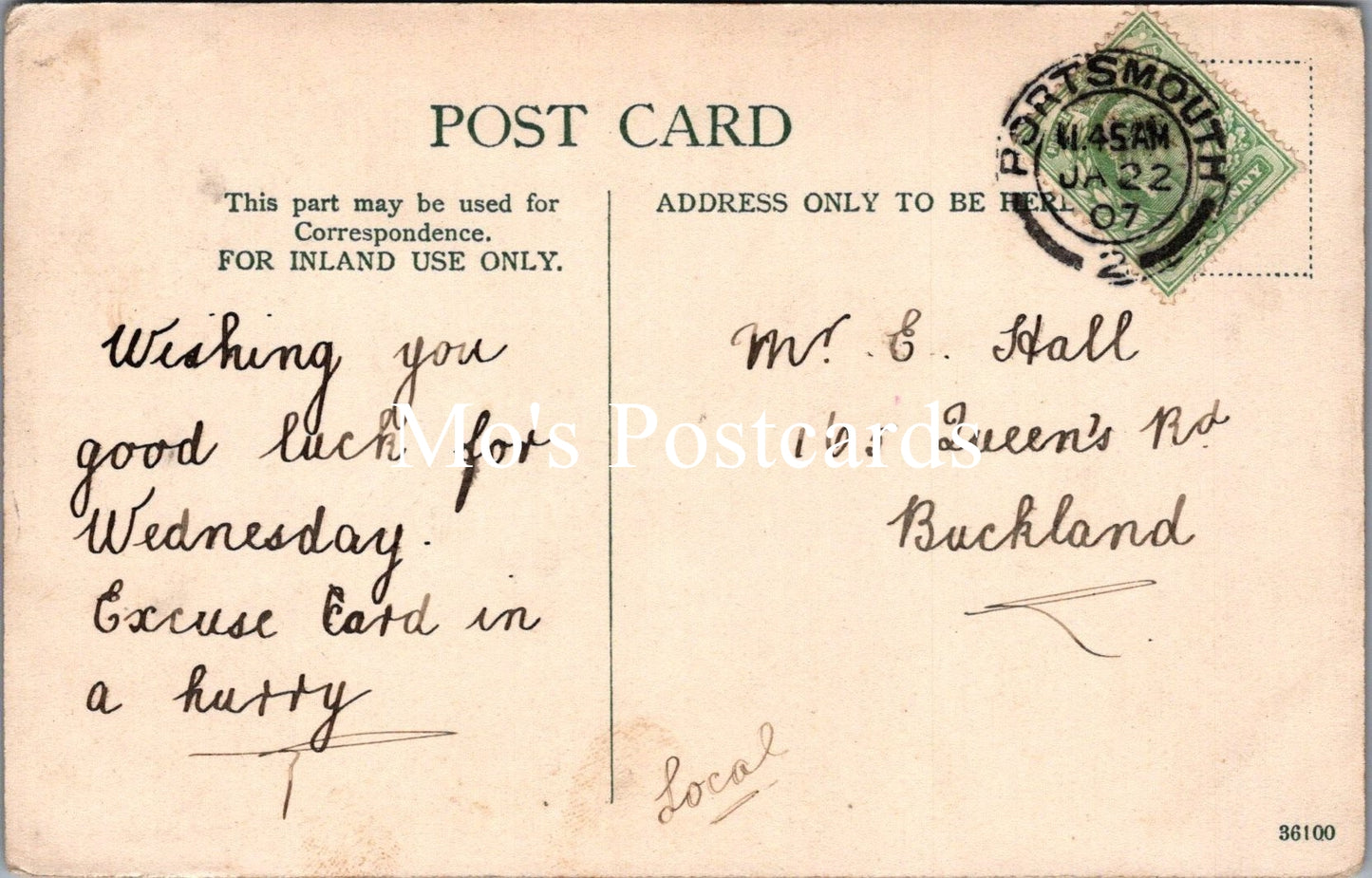 Hampshire Postcard - Town Hall, Portsmouth SW17219
