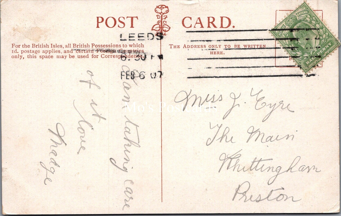 Yorkshire Postcard - Upper Lake, Roundhay Park, Leeds SW17833