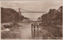 Load image into Gallery viewer, Bristol Postcard - Clifton Suspension Bridge From Hotwells SW17913