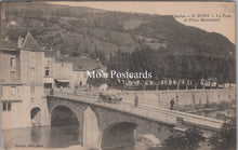 Load image into Gallery viewer, France Postcard - Bort, Le Pont Et Place Marmontel SW18033